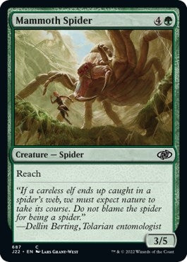 Mammoth Spider (687) [J22] - MTG Single