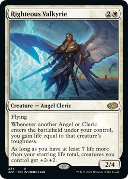 Righteous Valkyrie (234) [J22] - MTG Single