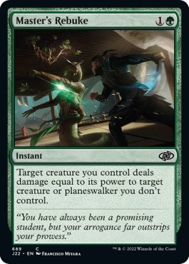 Master’s Rebuke (689) [J22] - MTG Single