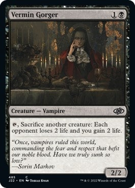 Vermin Gorger (485) [J22] - MTG Single