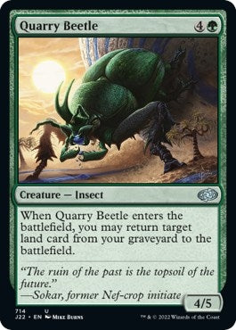 Quarry Beetle (714) [J22] - MTG Single