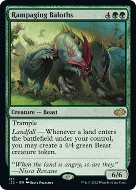 Rampaging Baloths (715) [J22] - MTG Single