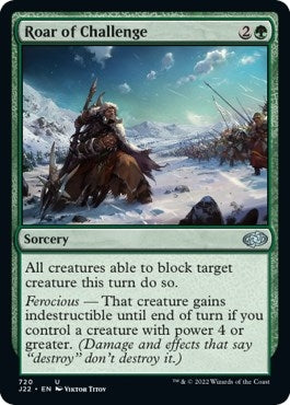 Roar of Challenge (720) [J22] - MTG Single