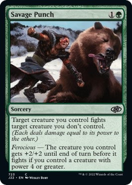 Savage Punch (723) [J22] - MTG Single