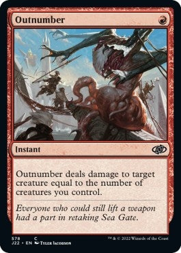 Outnumber (578) [J22] - MTG Single