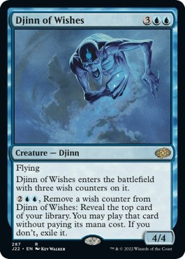 Djinn of Wishes (287) [J22] - MTG Single