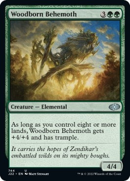 Woodborn Behemoth (744) [J22] - MTG Single