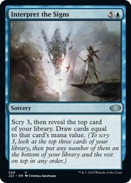 Interpret the Signs (309) [J22] - MTG Single