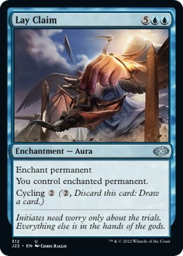 Lay Claim (312) [J22] - MTG Single