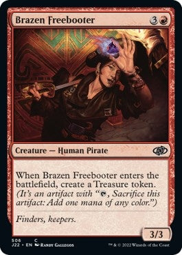 Brazen Freebooter (506) [J22] - MTG Single