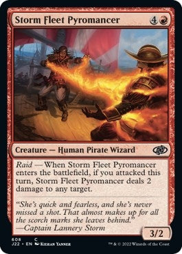Storm Fleet Pyromancer (608) [J22] - MTG Single