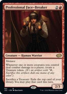 Professional Face-Breaker (581) [J22] - MTG Single