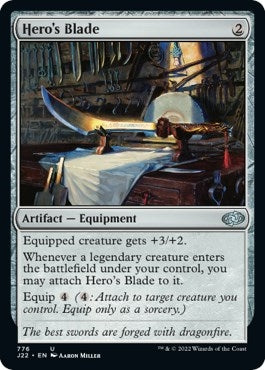 Hero’s Blade (776) [J22] - MTG Single