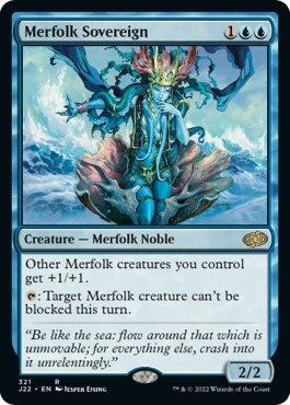 Merfolk Sovereign (321) [J22] - MTG Single