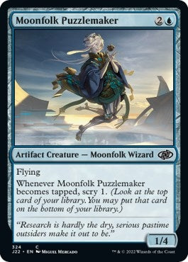 Moonfolk Puzzlemaker (324) [J22] - MTG Single