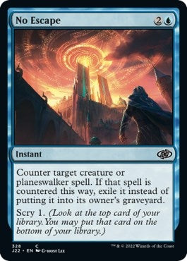 No Escape (328) [J22] - MTG Single