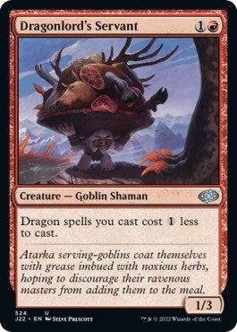 Dragonlord’s Servant (524) [J22] - MTG Single