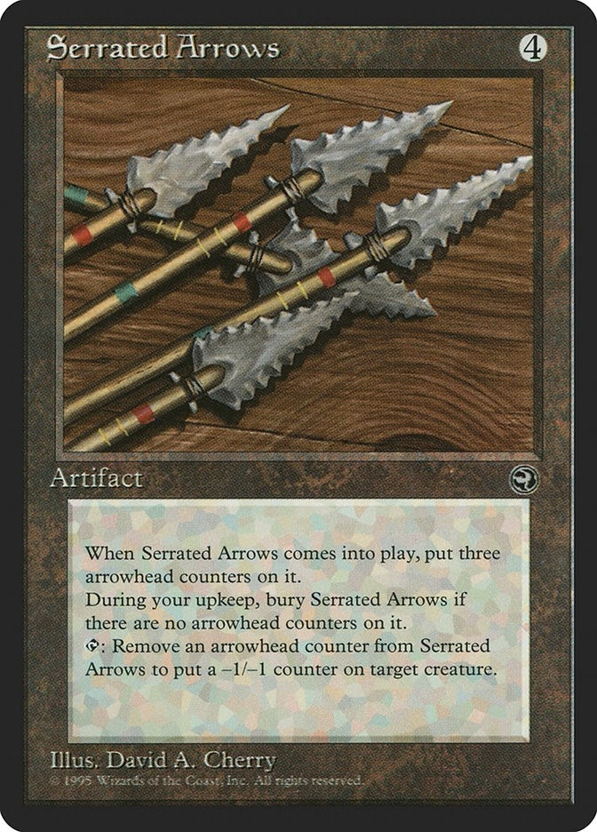 Serrated Arrows [HML] - MTG Single