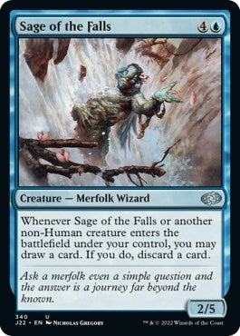 Sage of the Falls (340) [J22] - MTG Single