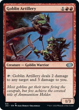 Goblin Artillery (541) [J22] - MTG Single