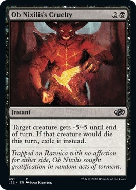 Ob Nixilis’s Cruelty (451) [J22] - MTG Single