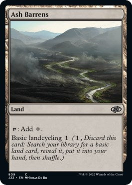 Ash Barrens (809) [J22] - MTG Single