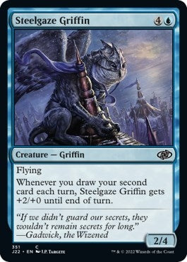Steelgaze Griffin (351) [J22] - MTG Single