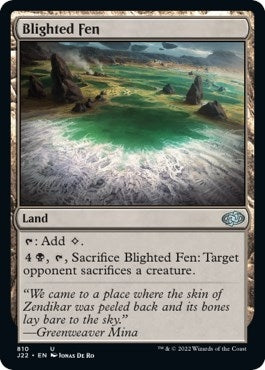 Blighted Fen (810) [J22] - MTG Single