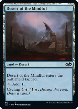 Desert of the Mindful (812) [J22] - MTG Single