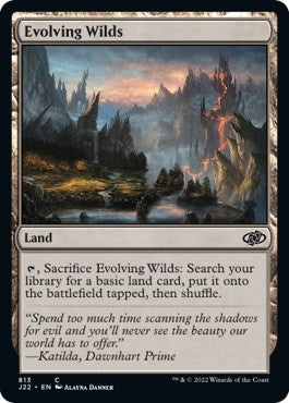 Evolving Wilds (813) [J22] - MTG Single