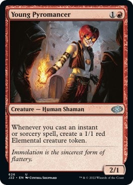 Young Pyromancer (626) [J22] - MTG Single