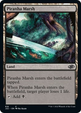 Piranha Marsh (818) [J22] - MTG Single