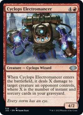 Cyclops Electromancer (518) [J22] - MTG Single