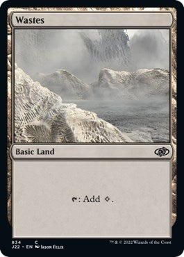 Wastes (834) [J22] - MTG Single