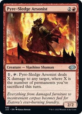 Pyre-Sledge Arsonist (582) [J22] - MTG Single