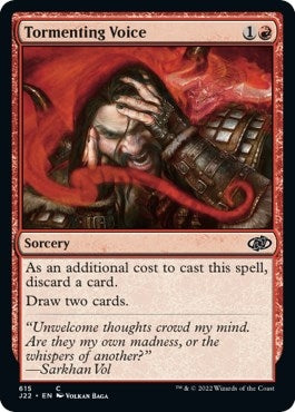 Tormenting Voice (615) [J22] - MTG Single