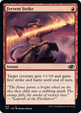 Fervent Strike (529) [J22] - MTG Single