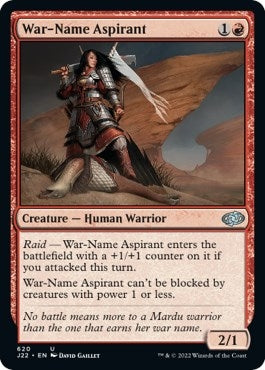 War-Name Aspirant (620) [J22] - MTG Single