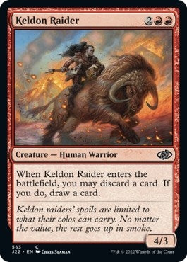 Keldon Raider (563) [J22] - MTG Single