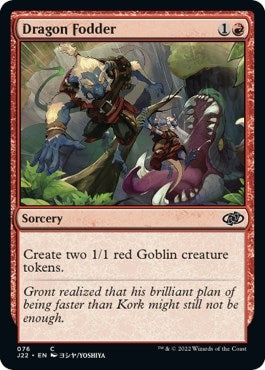Dragon Fodder (76) (76) [J22] - MTG Single