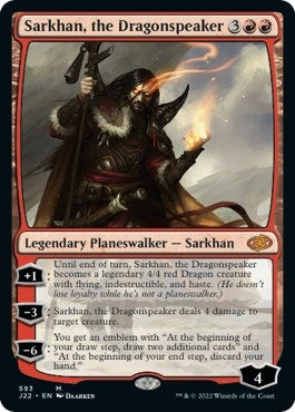 Sarkhan the Dragonspeaker (593) [J22] - MTG Single