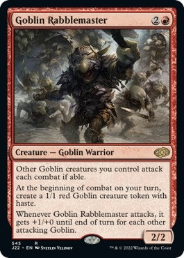 Goblin Rabblemaster (545) [J22] - MTG Single