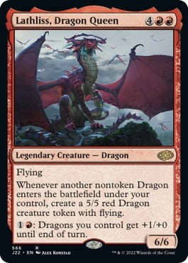 Lathliss Dragon Queen (566) [J22] - MTG Single