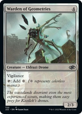 Warden of Geometries (750) [J22] - MTG Single
