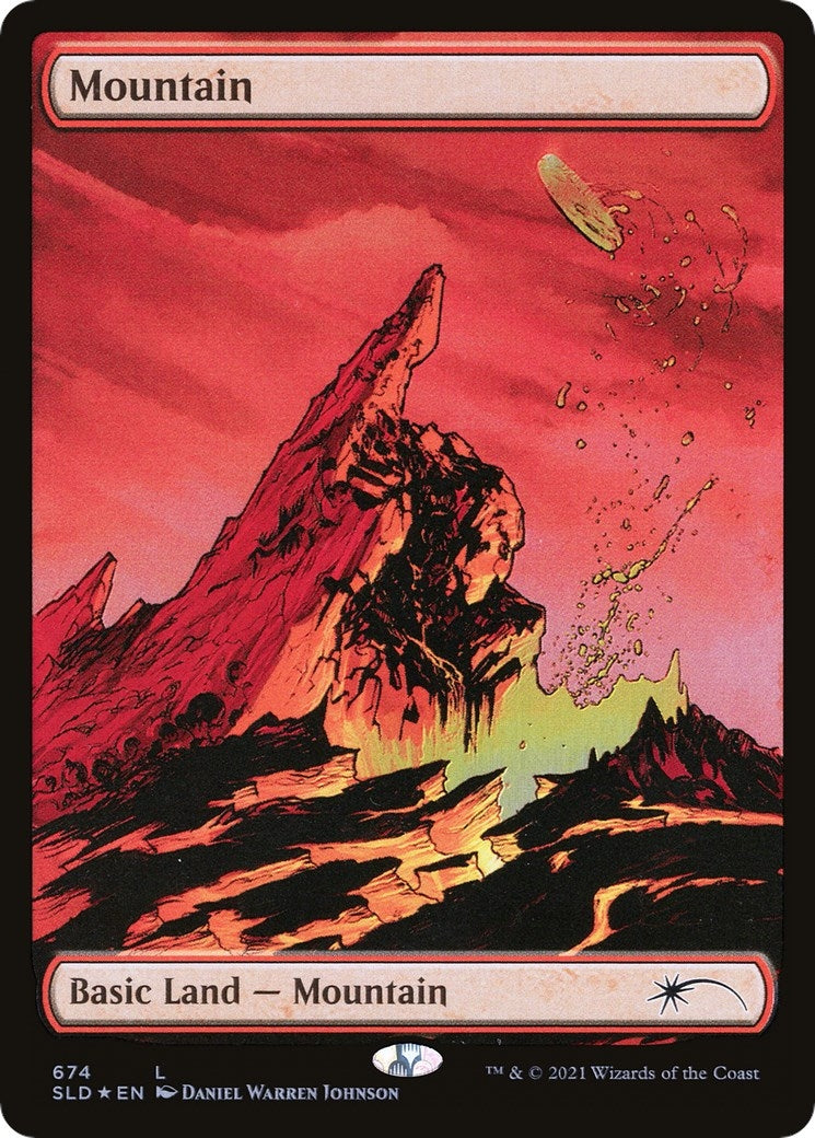 Mountain (674) (674) [SLD] - MTG Single