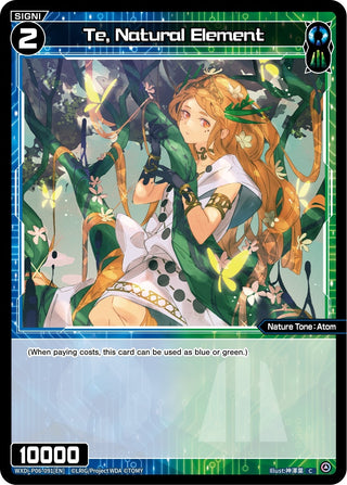 Te Natural Element (6091) [WXDi-P06] - WIXOSS Single