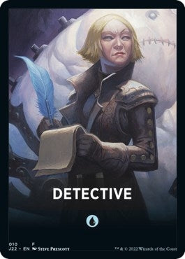 Detective Theme Card (0) [J22] - MTG Single