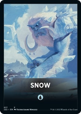 Snow Theme Card (0) [J22] - MTG Single