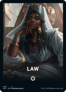 Law Theme Card (0) [J22] - MTG Single