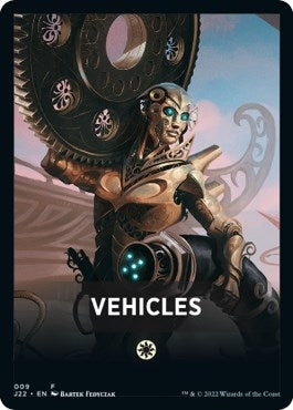 Vehicles Theme Card (0) [J22] - MTG Single